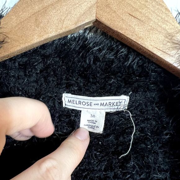 Black Eyelash Cardigan LAST CALL - Picture 3 of 5